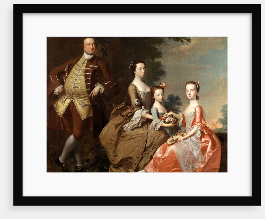 The Thistlethwayte Family by Thomas Hudson