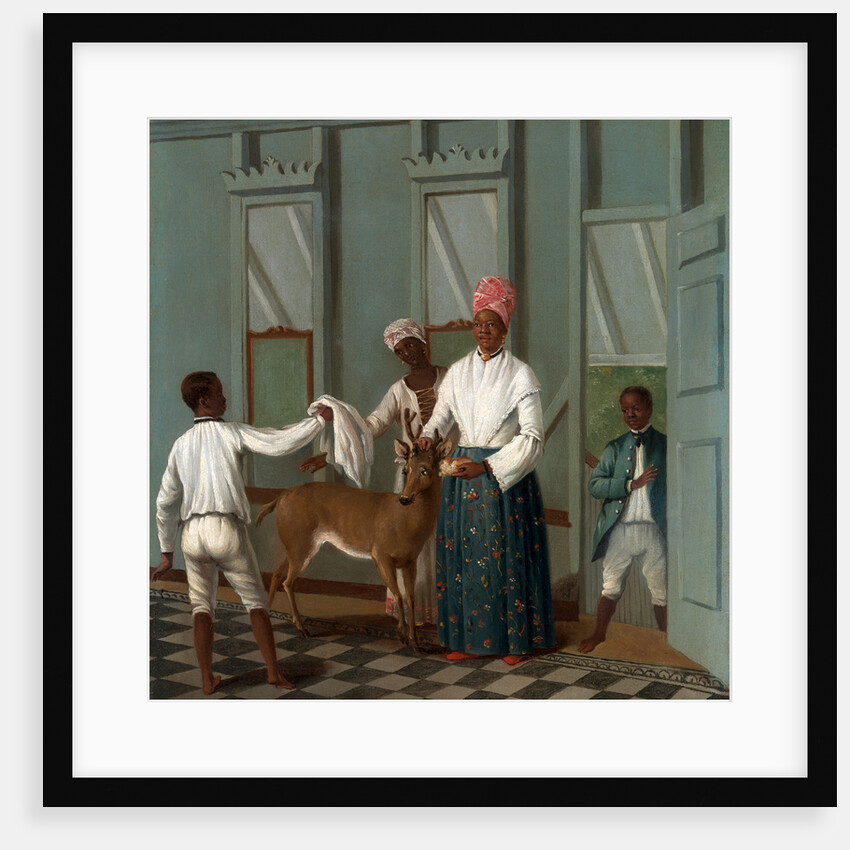 Servants Washing a Deer by Agostino Brunias