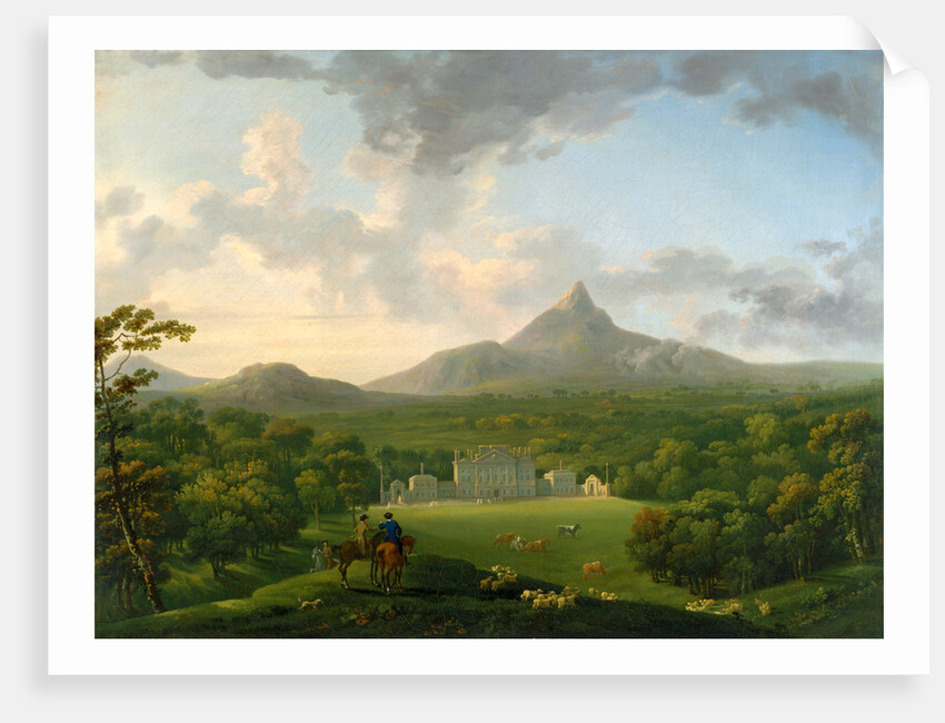 Powerscourt, County Wicklow, Ireland by George Barret