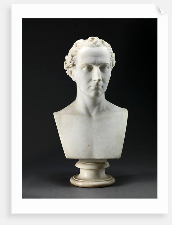 Portrait Bust of the Artist's Brother by Benjamin Gibson