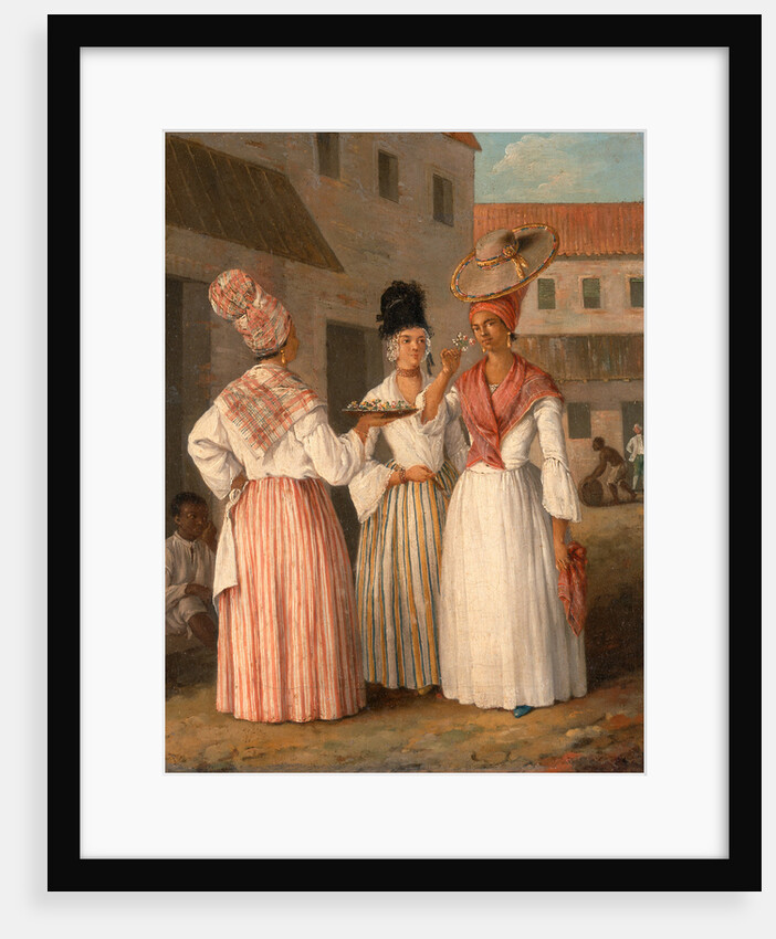 A West Indian Flower Girl and Two other Free Women of Color by Agostino Brunias