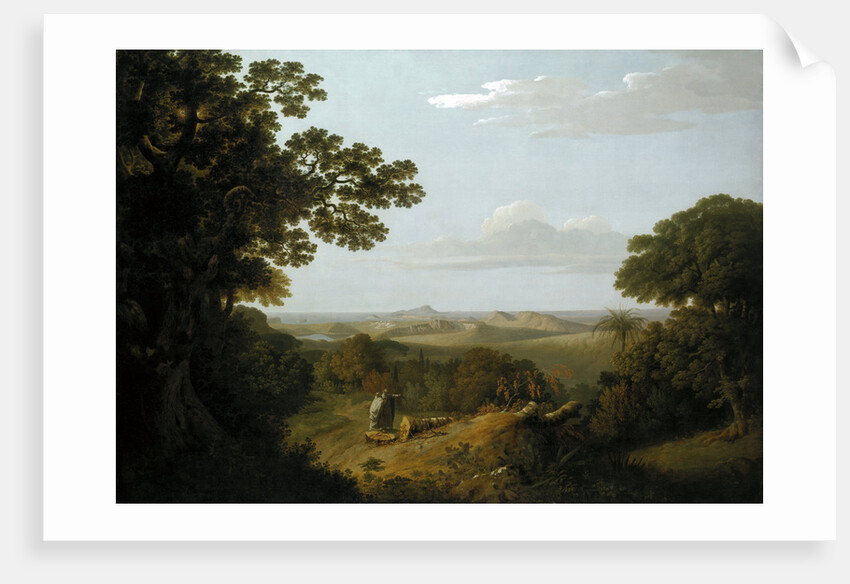 View of the Campi Flegrei from the Camaldolese Convent near Naples by Thomas Jones
