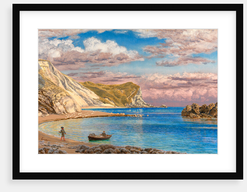 Man of War Rocks, Coast of Dorset Distant Thunder by John Brett