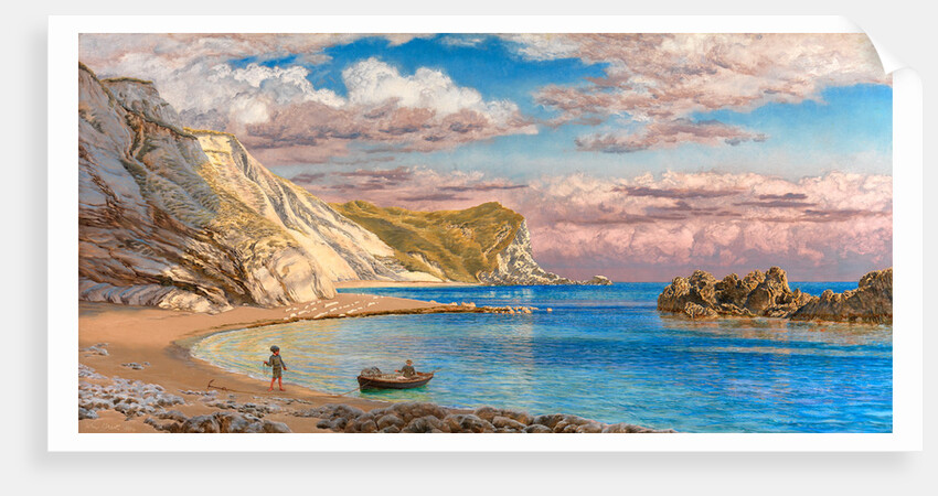 Man of War Rocks, Coast of Dorset Distant Thunder by John Brett