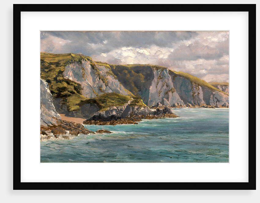 On the Welsh Coast Seascape by John Brett