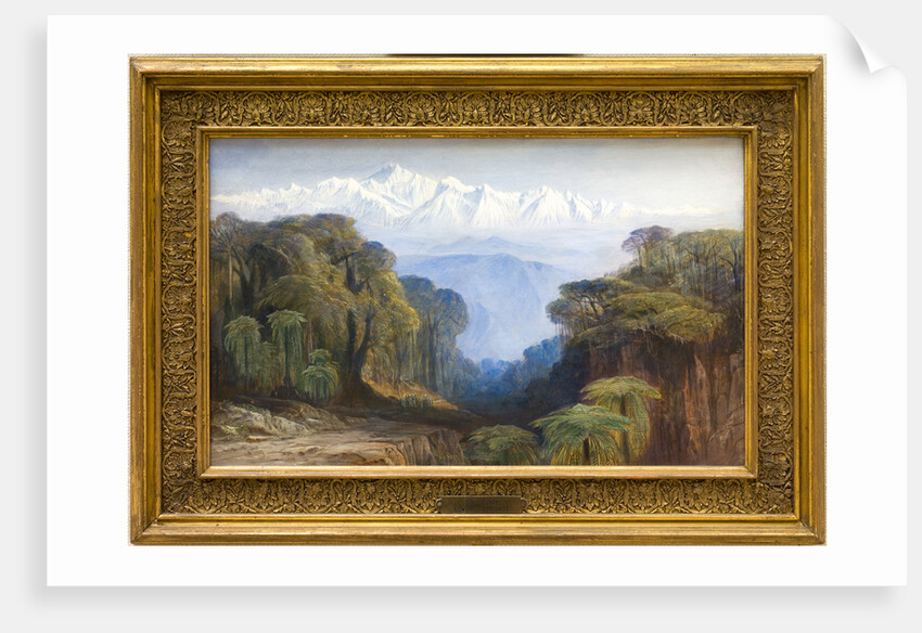 Kinchinjunga by Edward Lear