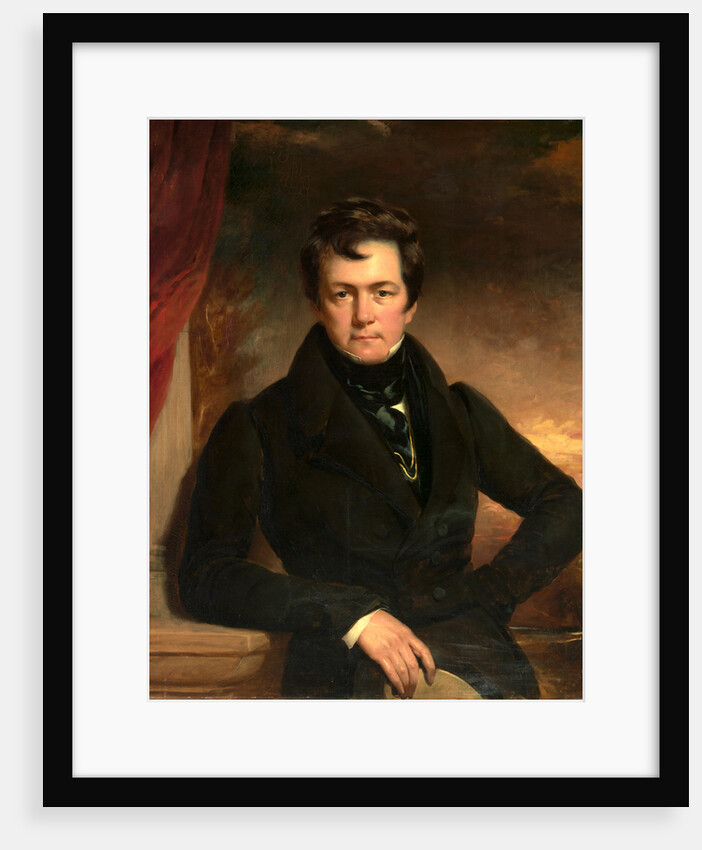 Portrait of Charles Frederick Schlaberg, London, 1827 by Thomas Phillips