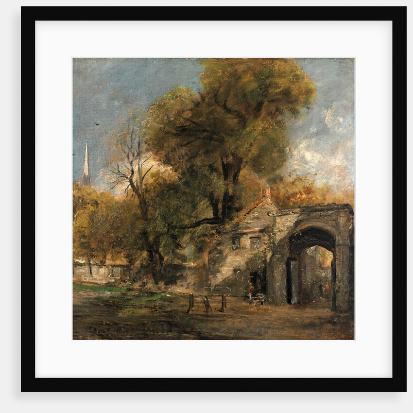 Harnham Gate, Salisbury by John Constable