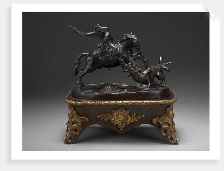 Sculpture, St. George and the Dragon, Francesco Fanelli by Francesco Fanelli