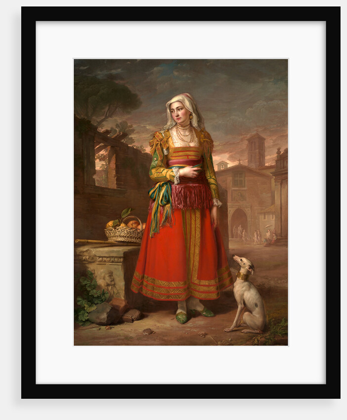 A Whole Length of a Lady of Petrella, in the Kingdom of Naples by George James