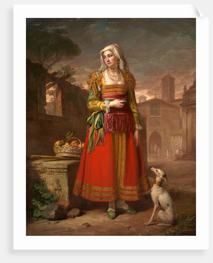 A Whole Length of a Lady of Petrella, in the Kingdom of Naples by George James
