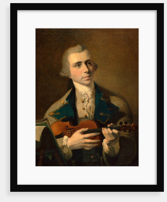 Portrait of a Man, Probably a Self-Portrait by Hugh Barron
