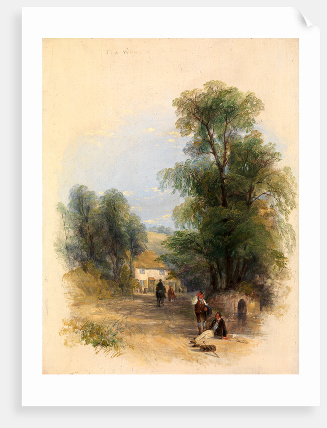 The Well of St. Keyne by Thomas Creswick