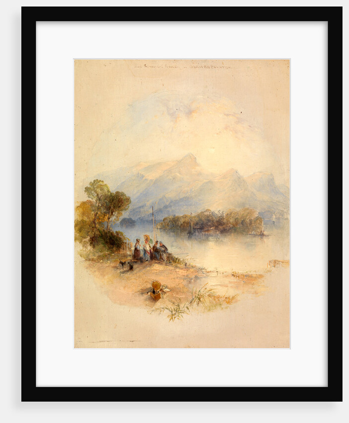 The Summer Bower, Derwent Water by Thomas Creswick