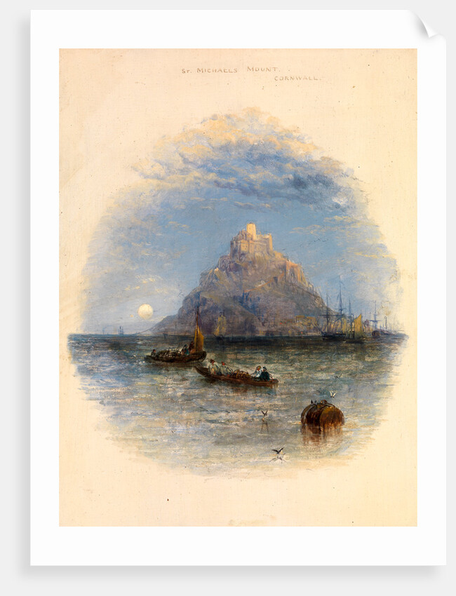 St. Michael's Mount, Cornwall by Thomas Creswick