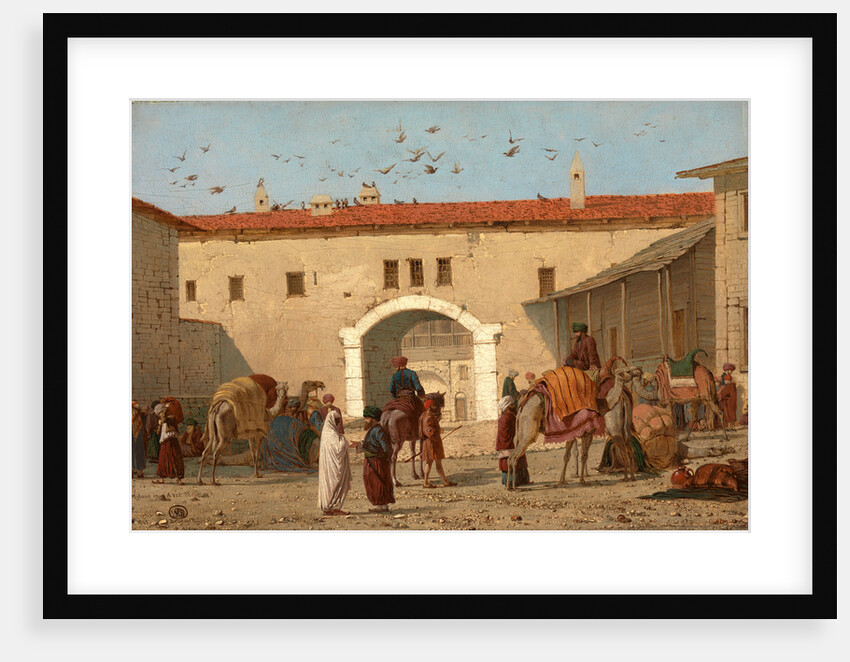 Caravanserai at Mylasa in Asia Minor Caravanserai at Mylasa, Turkey by Richard Dadd