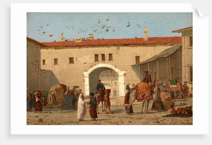 Caravanserai at Mylasa in Asia Minor Caravanserai at Mylasa, Turkey by Richard Dadd
