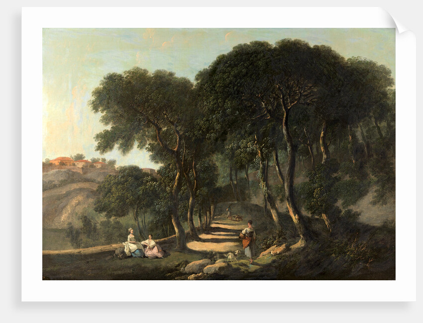 View near Rome by Nathaniel Dance-Holland