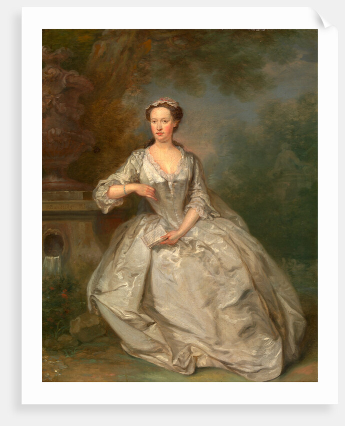 A Lady with a Book Portrait of a Lady by Bartholomew Dandridge