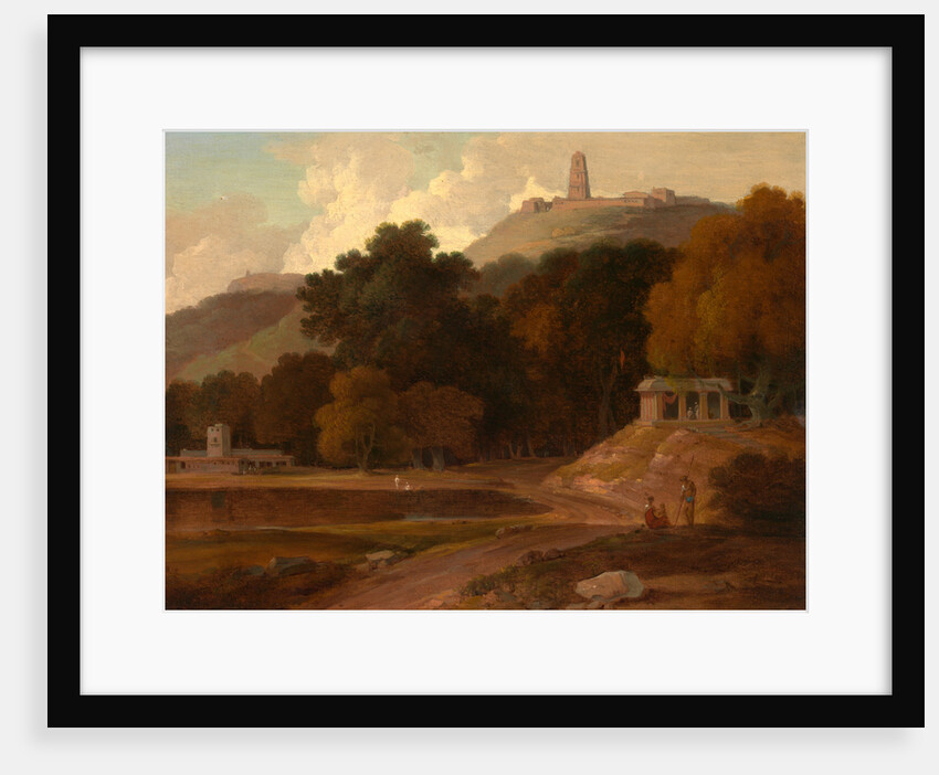 Hilly Landscape in India by Thomas Daniell