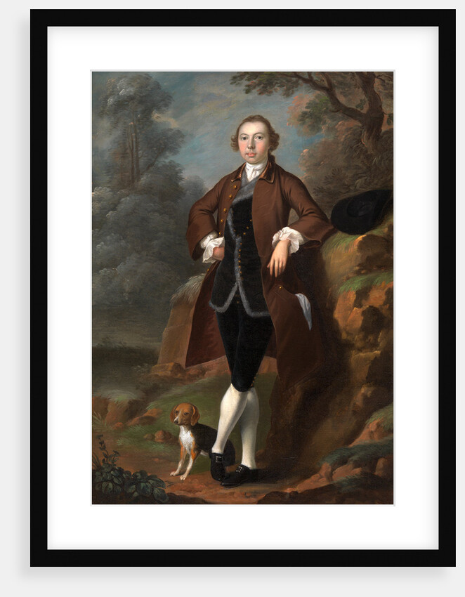 William Farington of Shawe Hall, Lancashire Robert Vernon Atherton and his Dog by Arthur Devis