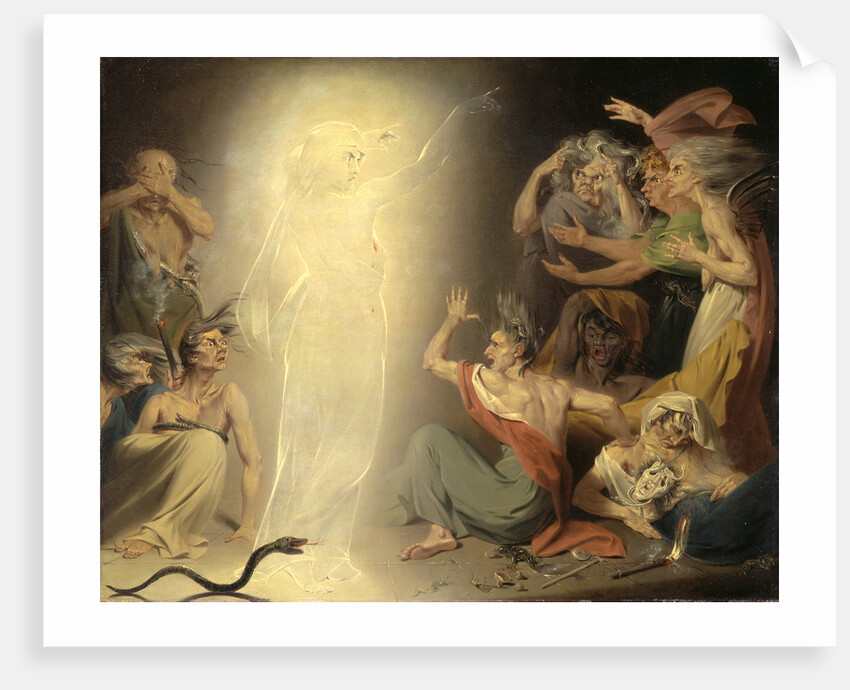 The Ghost of Clytemnestra Awakening the Furies by John Downman