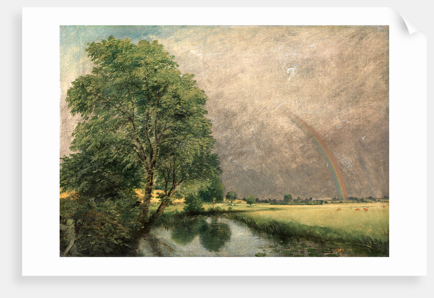 The Rainbow, near Salisbury by John Dunthorne