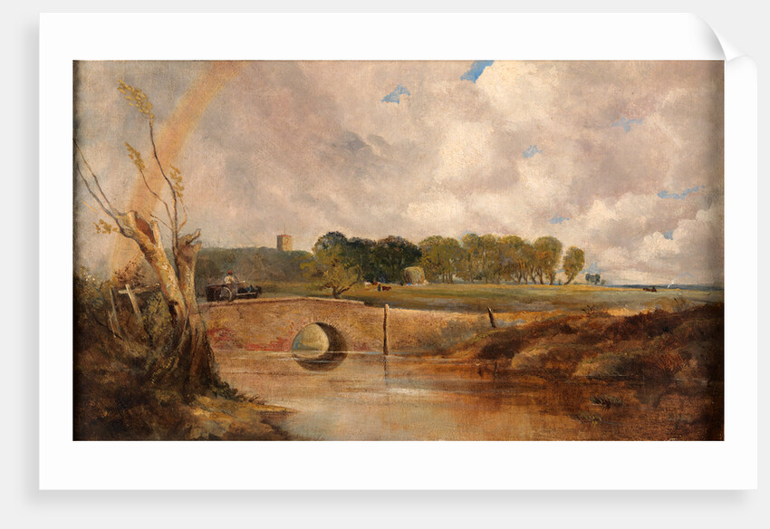A Rainbow - View of the Stour by Lionel Constable