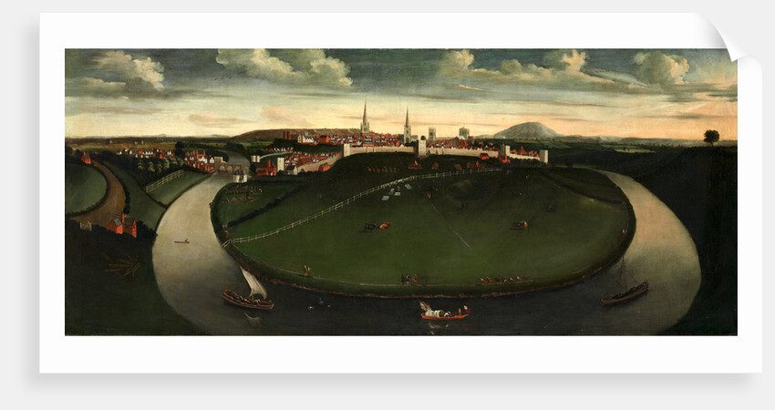 Shrewsbury and the River Severn by Anonymous
