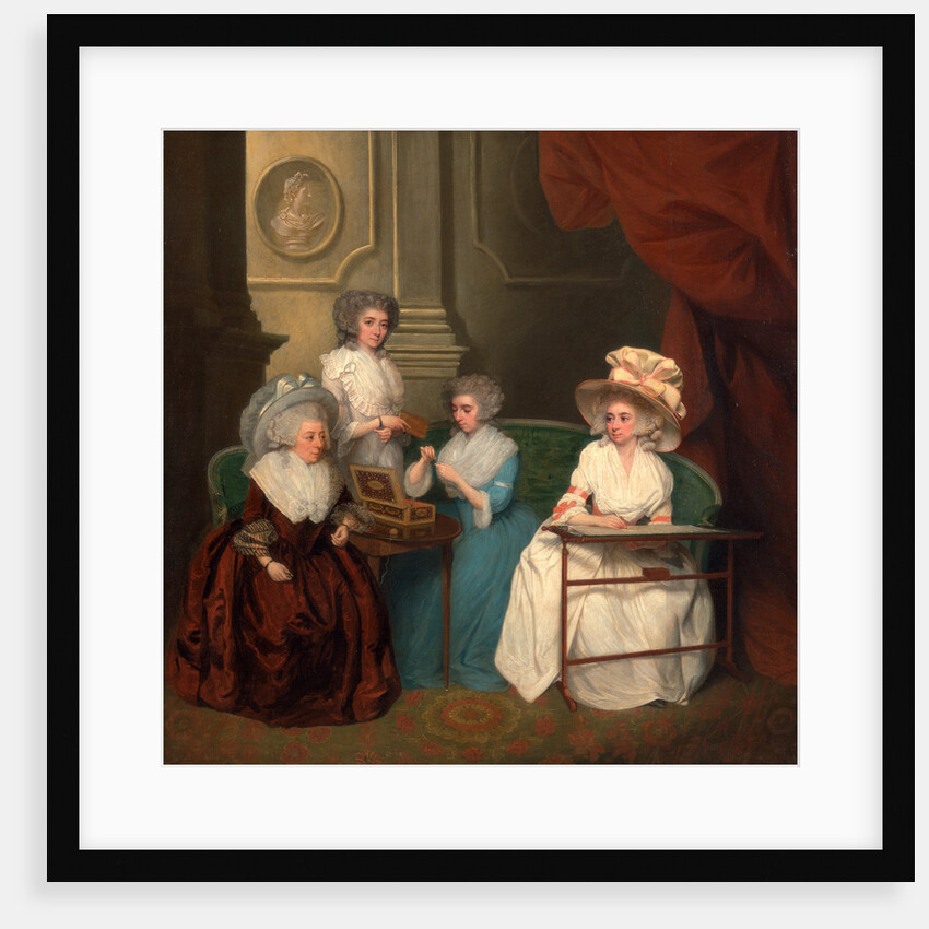 Lady Jane Mathew and Her Daughters by Anonymous