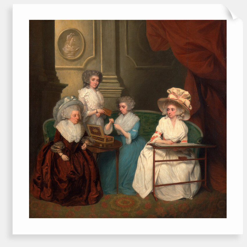 Lady Jane Mathew and Her Daughters by Anonymous