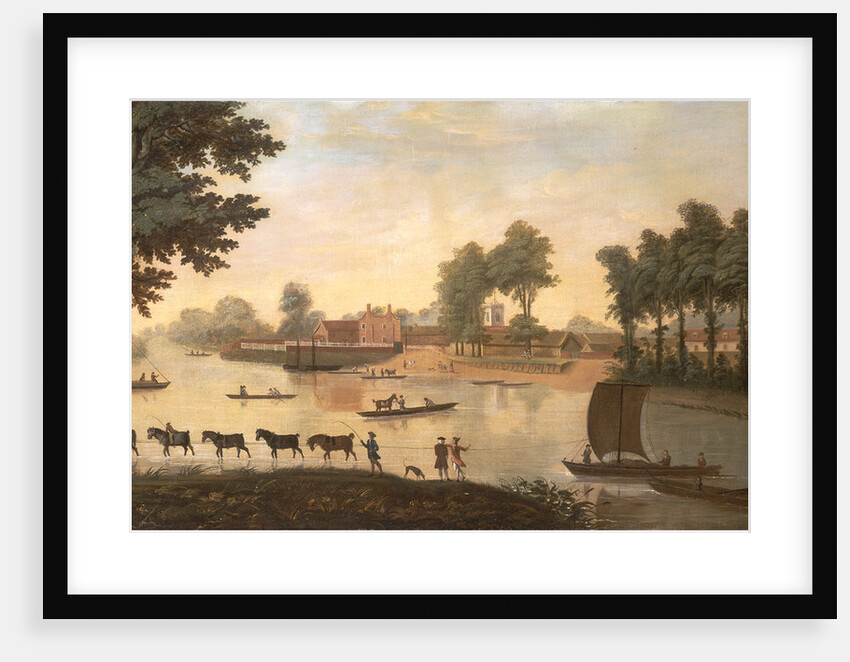 View of Shepperton on the River Thames by Anonymous