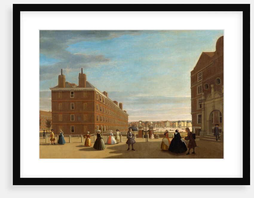 The Paper Buildings, Inner Temple by Anonymous