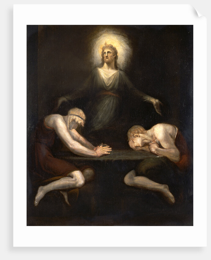 Christ Disappearing at Emmaus by Henry Fuseli