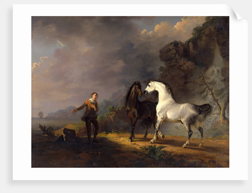 Gulliver Addressing the Houyhnhnms by Sawrey Gilpin