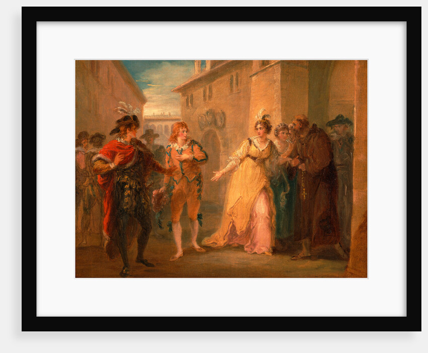 The revelation of Olivia's betrothal by William Hamilton