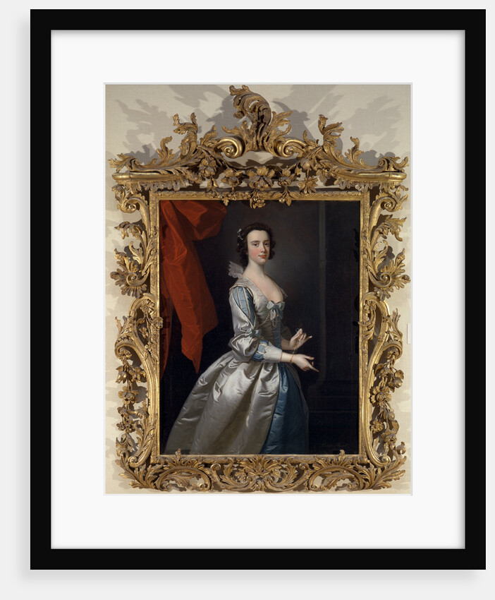 Portrait of a Woman, Probably Elizabeth Aislabie, of Studley Royal by Thomas Hudson