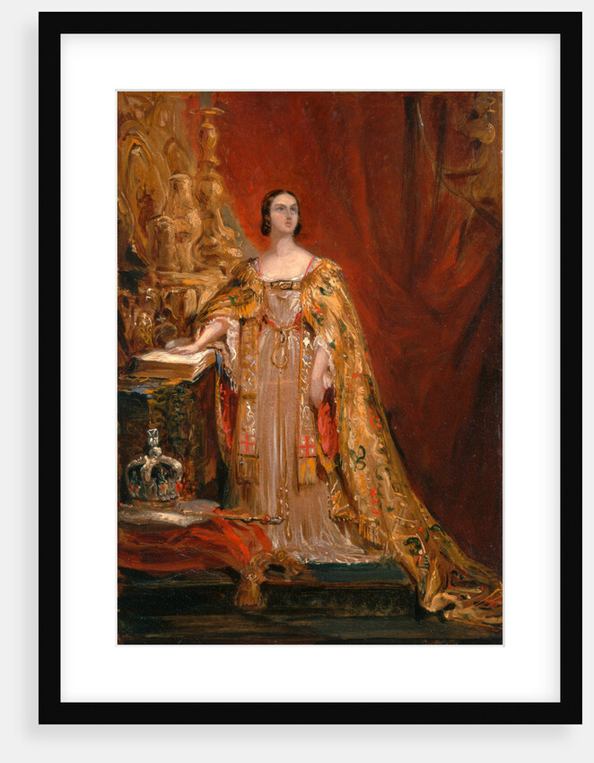 Queen Victoria Taking the Coronation Oath, June 28, 1838 by Sir George Hayter