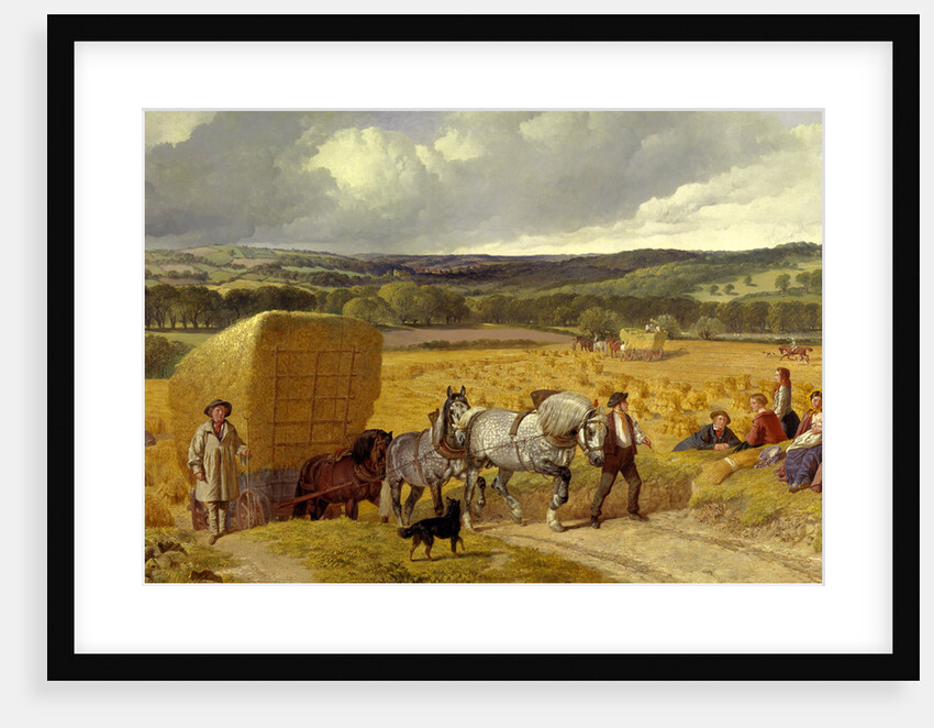 Harvest by John Frederick Herring