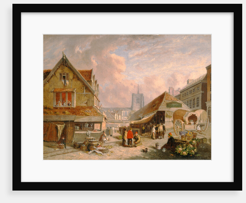 The Old Fishmarket, Norwich by David Hodgson