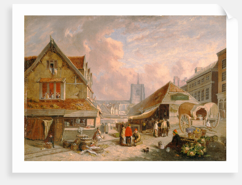 The Old Fishmarket, Norwich by David Hodgson