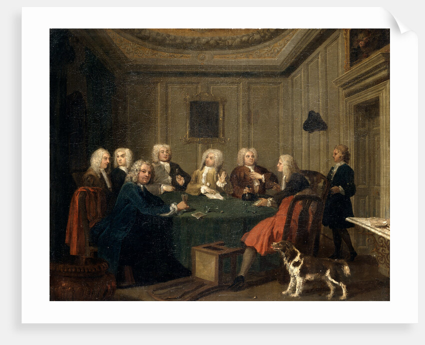 A Club of Gentlemen by Joseph Highmore