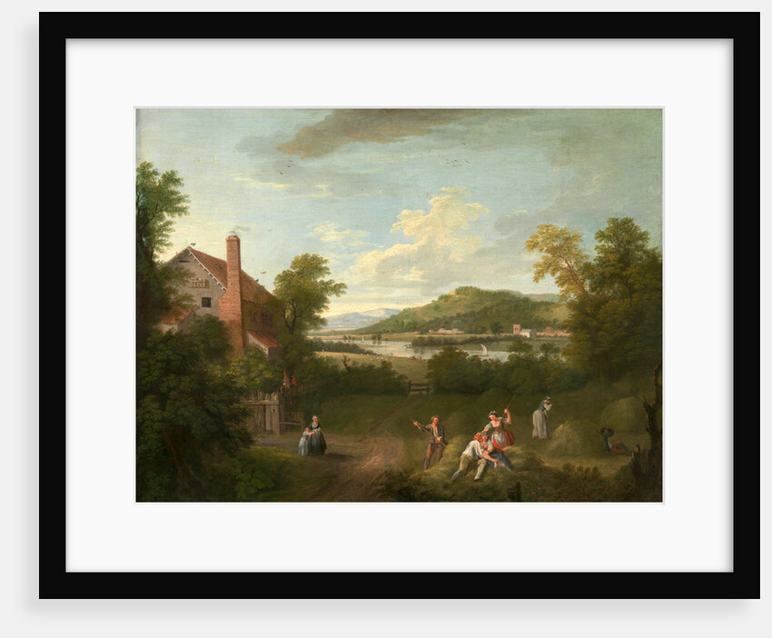 Landscape with Farmworkers by George Lambert