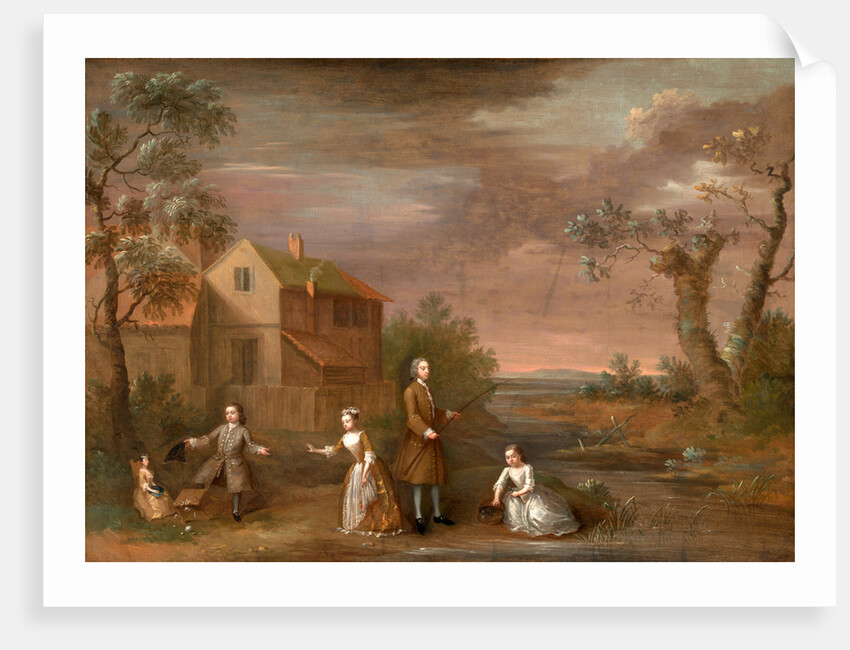 A Family Group Called 'The Stafford Family' by Anonymous