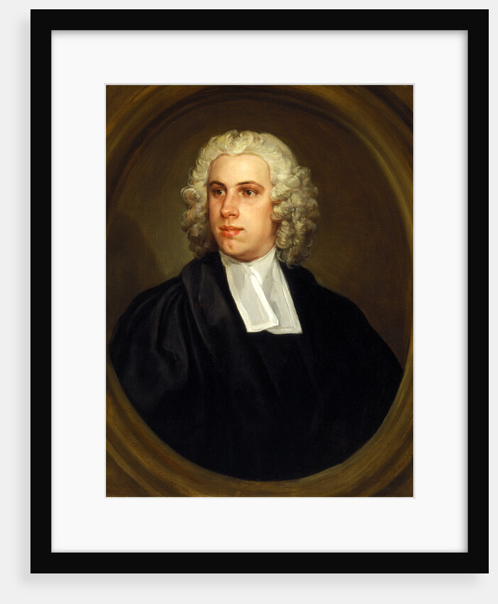 The Reverend Dr. John Lloyd, Curate of St. Mildred's Church, Broad Street by William Hogarth