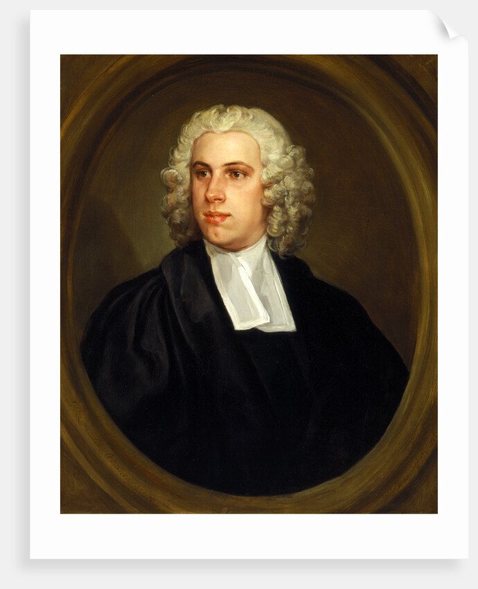 The Reverend Dr. John Lloyd, Curate of St. Mildred's Church, Broad Street by William Hogarth