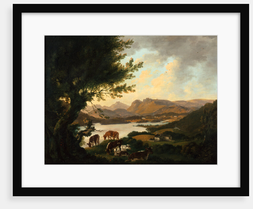 Lake Windermere by Julius Caesar Ibbetson
