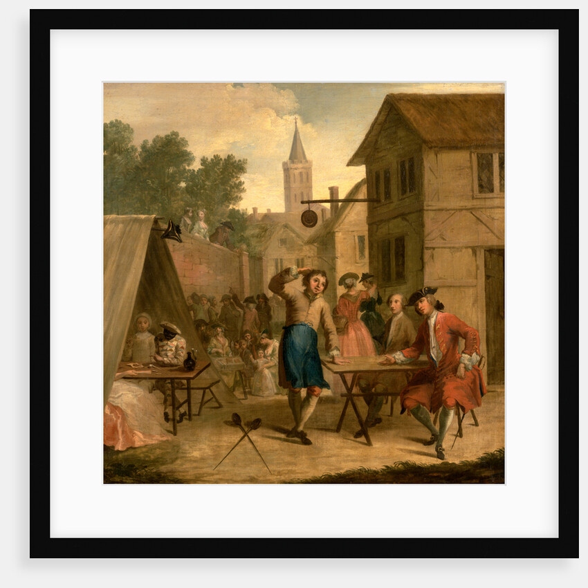 Hob Selling Beer at the Wake by John Laguerre