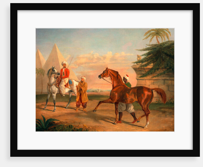 Mameluke purchasing an Arabian stallion by George Henry Laporte