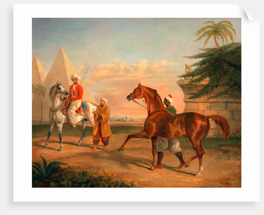 Mameluke purchasing an Arabian stallion by George Henry Laporte